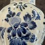 Hand-painted Delft vase made in Holland. Image 4