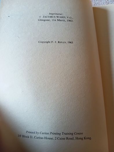 1963 1st Ed Talks to Legionaries. The Allocutio for a Year. Francis Ripley. Religious. Vintage.