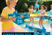 Electric Water Gun Toys Children Automatic Sensor Lights Water Pistol Summer Outdoor Beach Kids Toy