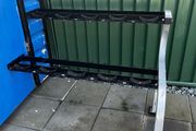 Wall mountable dumbbell rack