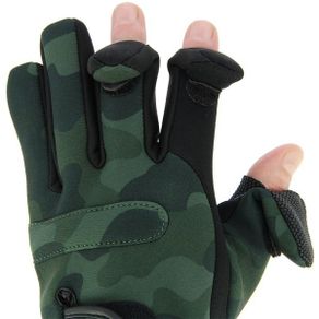Neoprene camo gloves