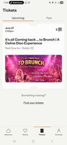 celine dion brunch