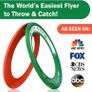 Kid's Flying Rings 2 Pack Fly Straight & DontHurt - 80% Lighter Than Standard Flying Discs - Replace Screen Time with Healthy Family Fun - Get Outside & Play! Made in USA Image 2