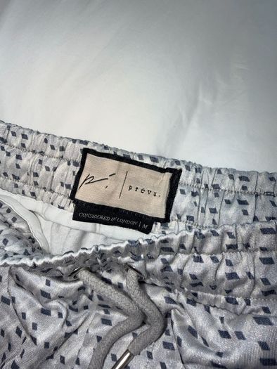 PTEVU Men's Patterned Drawstring Shorts - Size medium