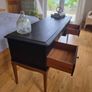 Refinished Mid century Stag Mahogany Desk / Dressing Table Image 4
