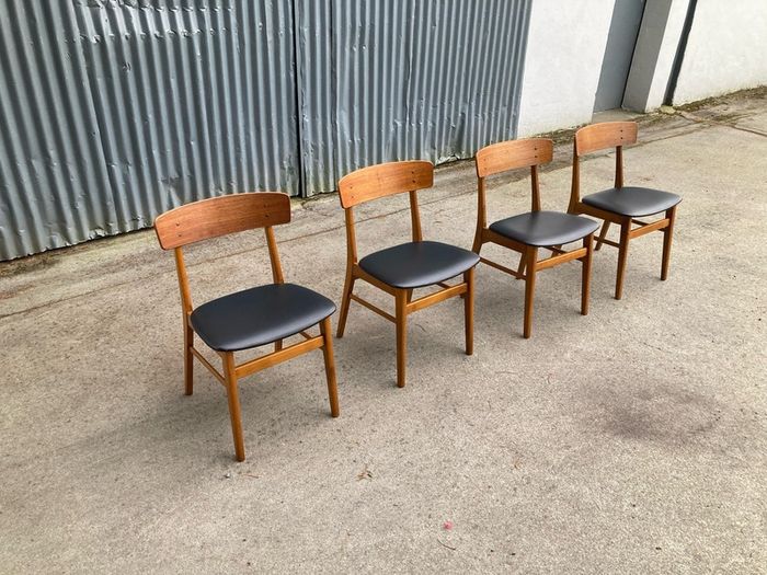 Mid Century Danish Farstrup dining chairs - Warehouse and Showroom open Saturday 25th April 12 til 4pm