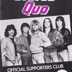 Status Quo - Fan Club magazine - 1982