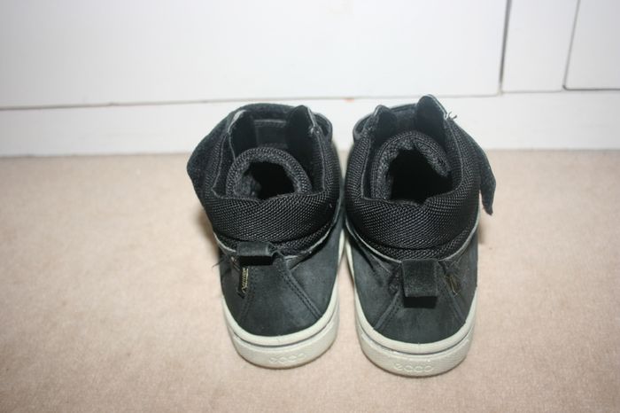 Ecco Children's Black Glyder Gortex Boots - Size EU 32/U.K 13