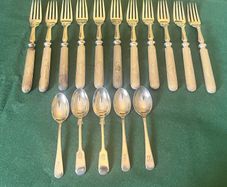 1920s Irish Army Officers Mess Cutlery