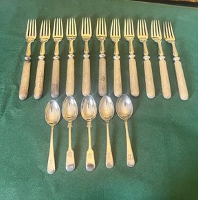 1920s Irish Army Officers Mess Cutlery