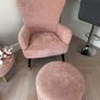 EZ Living armchair and pouffe Image 3