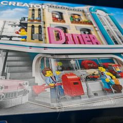 Lego 10260 Downtown Diner (BOX ONLY)