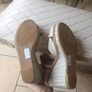 Tommy Hilfiger beige canvas straw wedges sandals latest fashion 4 4.5 5? New Image 6