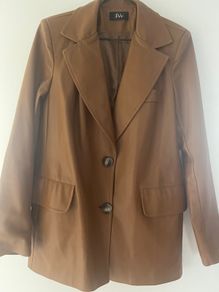 Jacket vegan leather