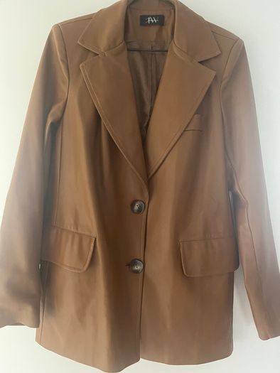 Jacket vegan leather