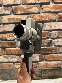 vintage movie camera