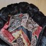 Black Furry Coat  Size 12 Image 3