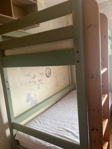 bunk bed with mattresses included