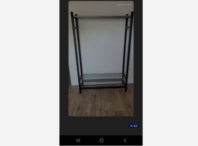 Ikea Tjusig open Wardrobe.