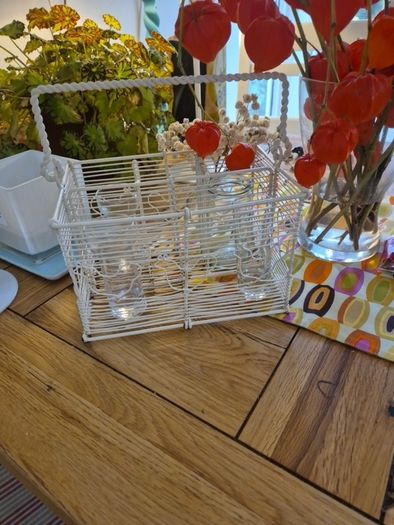 Vintage French Egg Rack