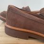 ECCO Metropole London Suede Loafers 10.5 Image 4