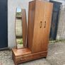 Wardrobe - Mid Century Combination Wardrobe Image 2