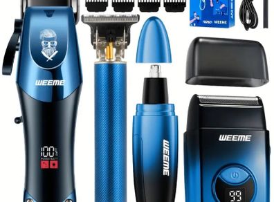 Men's Electric Hair Clipper 4pcs
