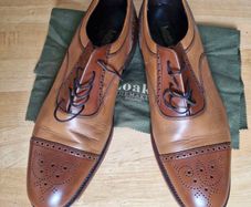 LOAKE Top Quality Brogue Shoes (size 11)