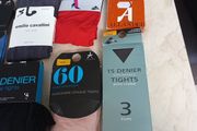Selection  Of Tights X 9 Pairs - Different   &amp; Styles.  Tights    S.Large.  B.N.W.T