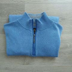 6th Sense 1/4 zip men's pullover light blue