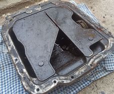 13B oil pan