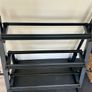 3 tier steel dumbbell and weight rack Image 4