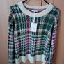 Tommy Hilfiger - Warm Cotton Wool Check Jumper - Size M UK 12  - BNWT RRP 210 Image 8