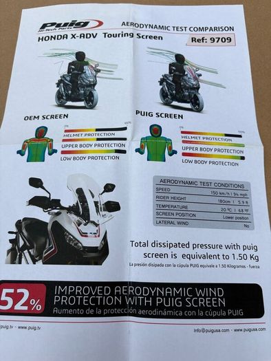 Honda X ADV Windshield