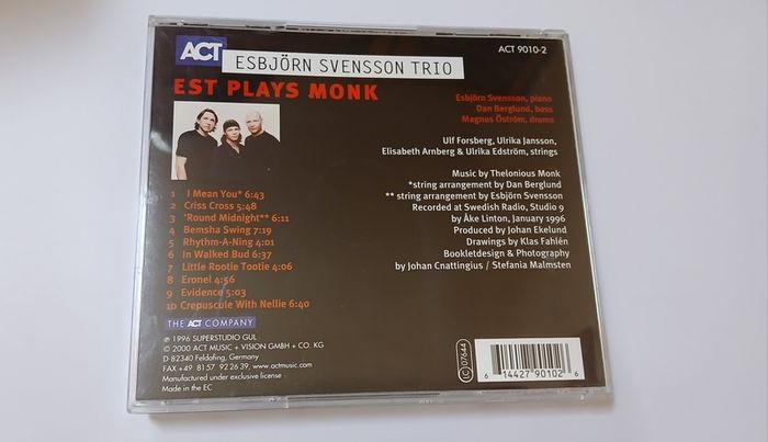CD Esbjorn Svensson Trio