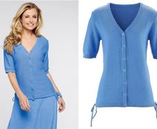 Brand new BPC selection blue cardigan size UK26 EUR56/58 Postage included