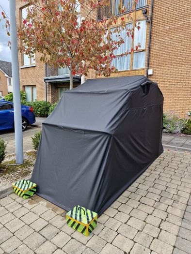 Motorcycle Shelter Garage Tent Cover Universal Folding Shed Motoguard XXL