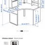 Ikea Micke Office desk Image 3
