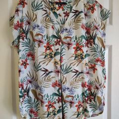 House Brand Floral Blouse Size S