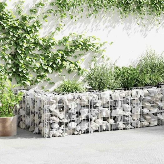 Gabion Basket Galvanised Steel 300x30x50 cm
