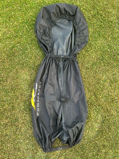 Powakaddy Electric Golf Trolley with Golf bag cover