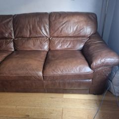 Italian Leather couch sofa free