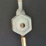 Vintage Klimax Japanese Porcelain Coffee Pot Octagonal Hand Painted 1950s Image 5