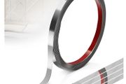 Brand New EFUTURETIME Wall Strips Self-Adhesive Stainless Steel, 1cmx5m,