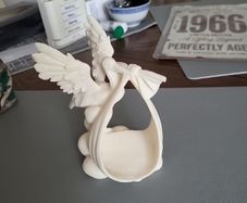 Stork figurine "vivian"