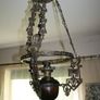 Antique Brass Chandelier Image 9