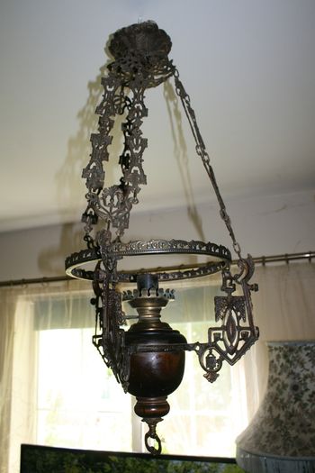 Antique Brass Chandelier
