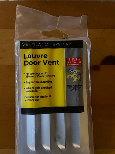 Door vent