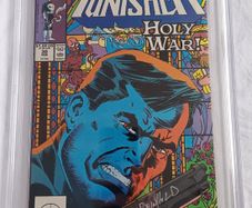 The Punisher Issue 30 CBCS / CGC 9.2 Signature Series Certified Graded Comic Framed  DC Marvel
