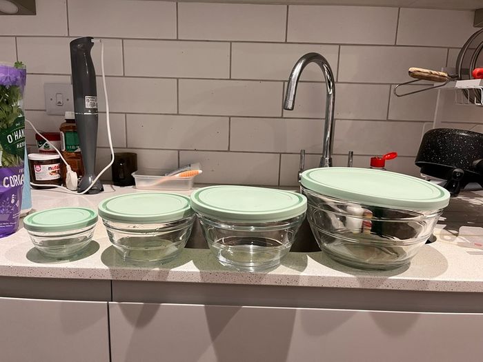 Glass bowls